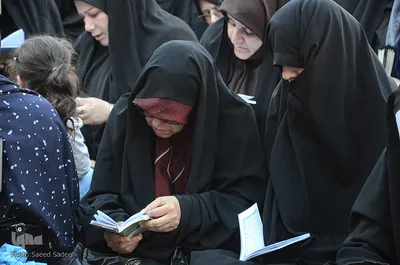 مراسم دعای عرفه در آستان مقدس سیدحمزه(ع) -تبریز
