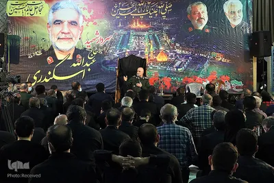 وداع خانواده سردار شهید عبدالله اسکندری با پیکر مطهر سیدالشهداء مدافعین‌حرم استان فارس