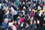 تجمع بزرگ منتظران ظهور هم‌زمان با شب نیمه‌شعبان در ملایر