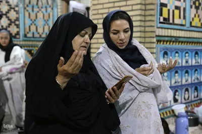 مراسم احیای شب بیست‌وسوم رمضان در قزوین‎