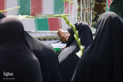 تشییع پیکر مطهر ۲۳ شهید دفاع مقدس در ارومیه‎
