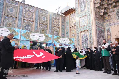 حال و هوای نمایشگاه قرآنی فارس در روز شهادت حضرت علی(ع)‎‎