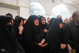 مراسم خاک سپاری خادم‌القرآن عبدالرسول عبایی