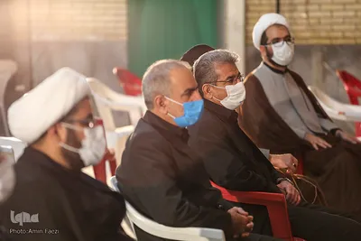 مراسم عزاداری هیئت بسیج رسانه فارس