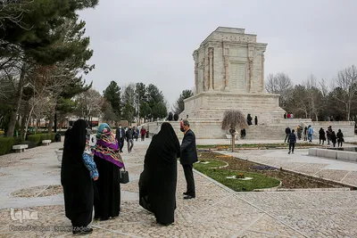 آرامگاه فردوسی در نوروز 1400