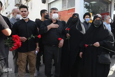 تشییع پیکر شهید مدافع حرم «محمد اینانلو» _ کرج
