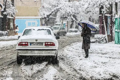 صبح برفی اراک
