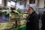 استقبال از پیکر شهدای گمنام در شهرکرد‎