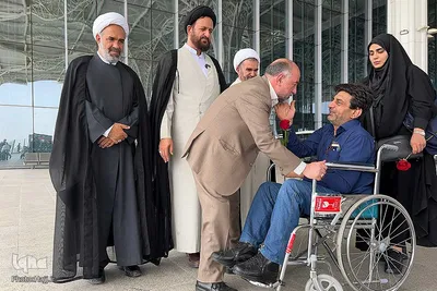 ورود کاروان جانبازان به مدینه