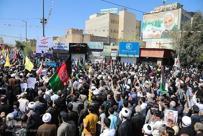 مراسم راهپیمایی روز جهانی قدس در قم