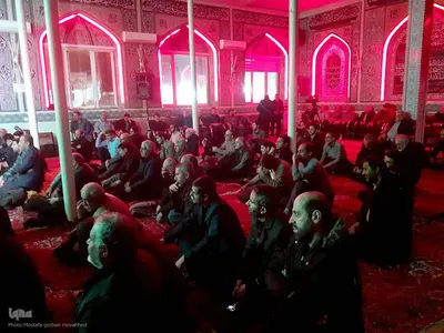 مراسم عزاداری و سینه زنی به مناسبت ایام شهادت حضرت زینب کبری(س) در اهر