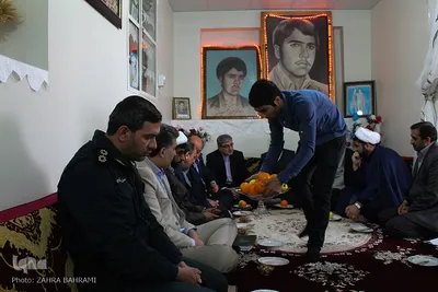 دیدار رئیس سازمان دارالقرآن با خانواده شهید حسینی/عکاس: زهرا بهرامی