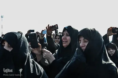 مراسم استقبال از پیکرهای مطهر شهدای شناسایی شده، دوران دفاع مقدس،