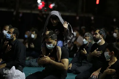 آیین عزاداری محرم در باغ جنت شیراز