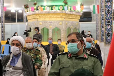 گرامیداشت ۲۲ بهمن در امامزادگان باقریه(ع) بیرجند