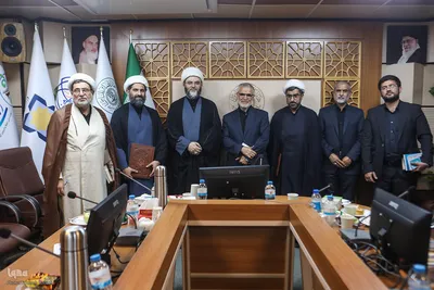مراسم امضای تفاهم‌نامه ستاد مرکزی اربعین با سازمان دارالقرآن‌ 