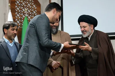 مراسم تجلیل از سینا طباخی، نفر اول رشته حفظ کل مسابقات بین المللی قرآن کریم در تبریز