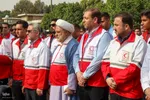 تجمع داوطلبان، امدادگران و کادر درمان جمعیت هلال‌احمر استان فارس‎