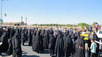 راهپیمایی محکومیت جنایات رژیم صهیونستی و حمایت از مردم مظلوم لبنان و فلسطین