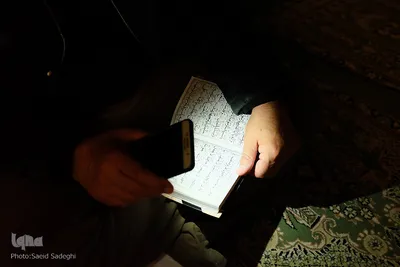 احیای شب بیست و سوم ماه رمضان در مسجد کبود تبریز