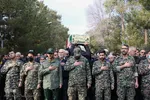 گلباران مزار مطهر شهدای اصفهان