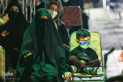 مراسم عزاداری ایام محرم در هیئت مصباح الهدی شیراز