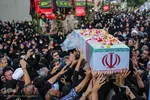 تشییع پیکر پنج شهید مدافع حرم در مشهد
