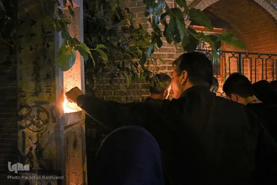 شام غریبان حسینی در قزوین