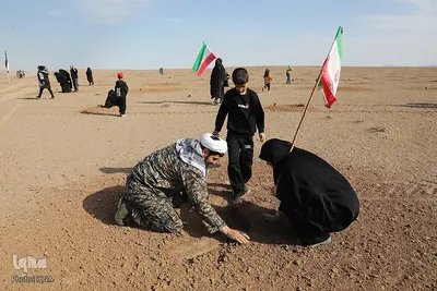 غرس نهال در روز طبیعت