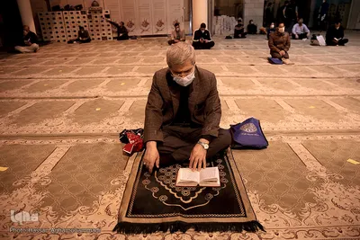 مراسم احیای شب نوزدهم ماه مبارک رمضان در مسجد دانشگاه تهران