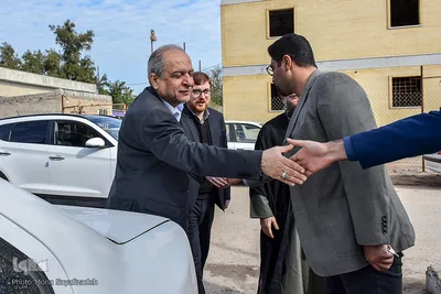 بازدید معاون سیاسی استاندار خوزستان و رییس دفتر استانی نهاد نمایندگی مقام معظم رهبری در دانشگاه های خوزستان از جهاد دانشگاهی خوزستان