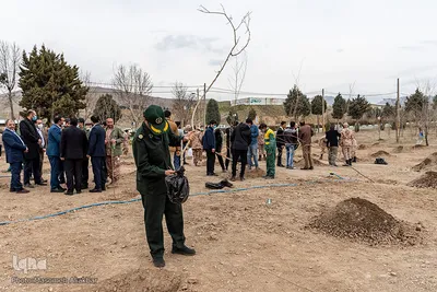 بزرگداشت هفته درختکاری در سپاه امام حسن مجتبی (ع) استان البرز‎‎