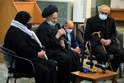 دیدار مسئولان ارشد خراسان‌جنوبی با خانواده شهید نقدی پور
