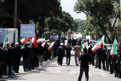 ویژه برنامه همگام با تشییع کنندگان آقای شهید ایران در اهر