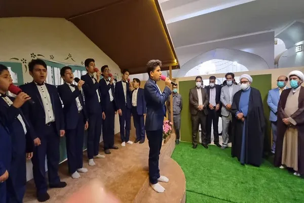 دیدار تولیت حرم امام رضا(ع) با قرآن‌آموزان مؤسسه اظهر الجمیل + فیلم