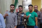 حضور پرشور مردم تبریز پای صندوق رای‎