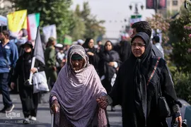 مراسم آیینی جاماندگان اربعین حسینی