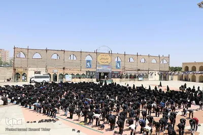 عزاداری روز تاسوعا در امام زادگان باقریه(ع) بیرجند