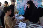 موکب دانشگاهیان اصفهان در میدان امام خمینی(ره)