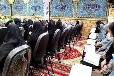 ترتیل خوانی واحد خواهران حسینیه امام رضا(ع) اهواز