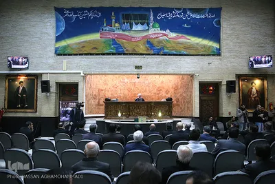 مراسم بزرگداشت سومین روز ارتحال مرحوم آیت‌الله واعظ‌زاده خراسانی
