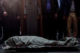 مراسم تشییع استاد سید عبدالله انوار