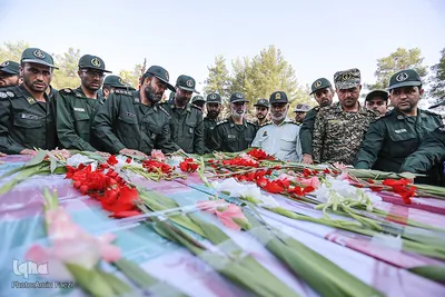 استقبال از 9 شهیدگمنام دوران دفاع مقدس ـ شيراز