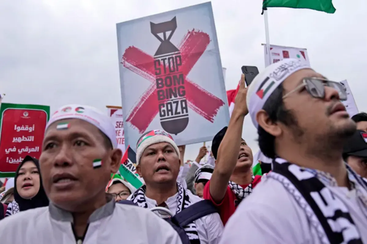 Muslim Indonesia Dukung Rakyat Gaza