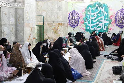 آیین اختتامیه محفل جزءخوانی آستان مقدس امامزاده سید حمزه تبریز