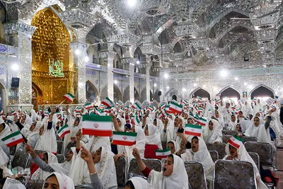 جشن تکلیف دانش آموزان دختر مدارس شیراز