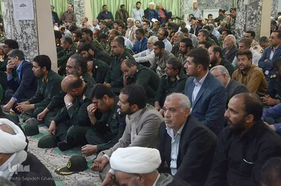چهلم اولین شهید مدافع حرم استان خراسان جنوبی