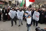 مراسم تجمع مردم اهر در سوگ رهبر شهید انقلاب
