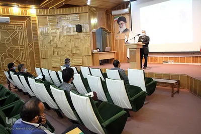 نشست خبری کلانتر رییس بنیاد نخبگان استان یزد