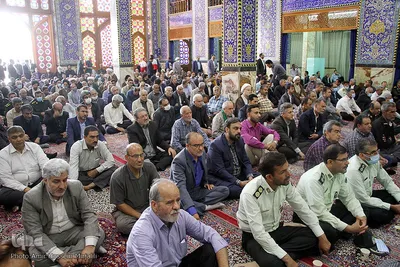 مراسم بزرگداشت مرحوم دعایی و جانباختگان حادثه قطار مشهد به یزد در مسجد حظیره یزد‎‎